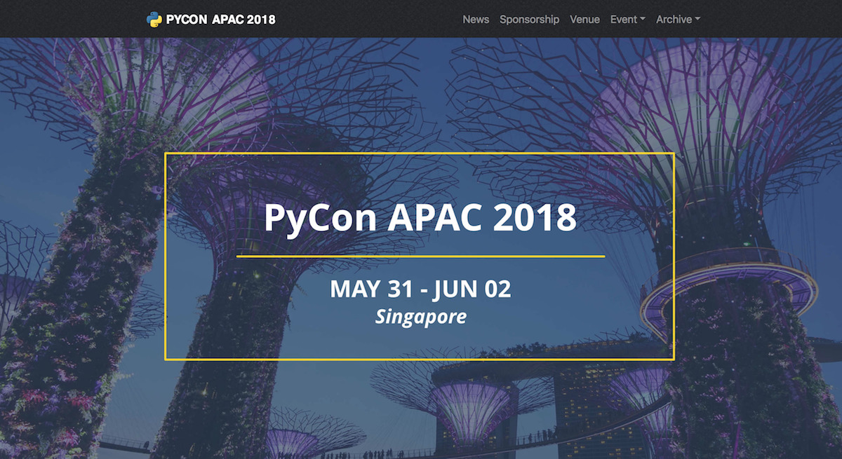 PyCon APAC 2018